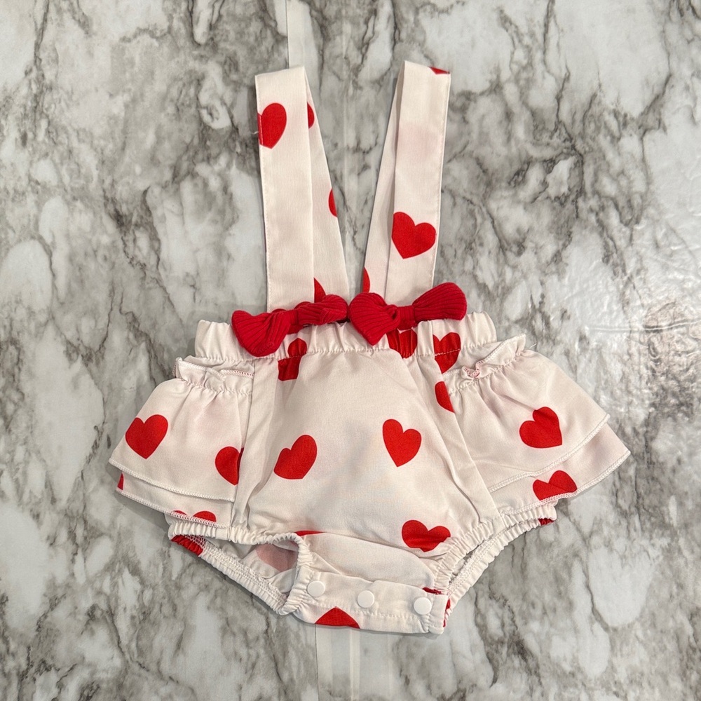 Valentine’s Day Overall Skirt